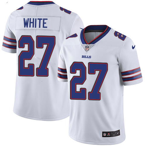 2019 men Buffalo Bills #27 White white Nike Vapor Untouchable Limited NFL Jersey->buffalo bills->NFL Jersey